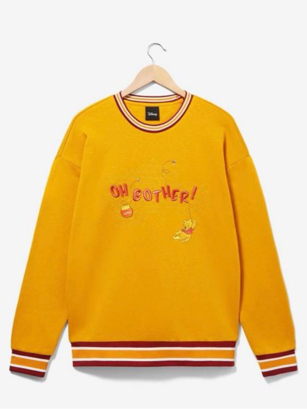 Disney Yellow 'Oh Bother!' Winnie the Pooh Sweatshirt